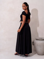 YORK DETAILED MAXI SKIRT