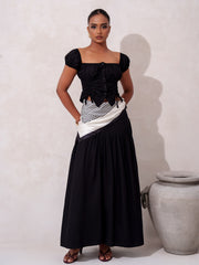 YORK DETAILED MAXI SKIRT