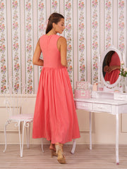 LOW WAIST MAXI DRESS