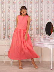 LOW WAIST MAXI DRESS