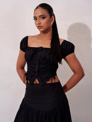 YORK DETAILED MAXI SKIRT