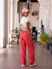 Drawstring Wide Leg Pant