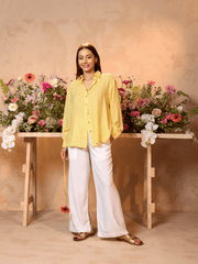 BUTTON DOWN OVERSIZED SHIRT